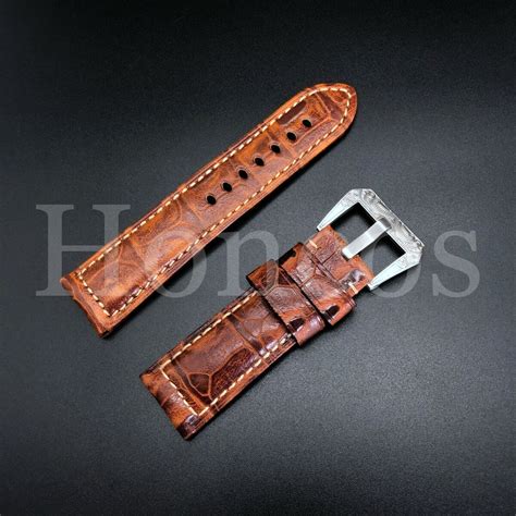 panerai custom straps|Panerai aftermarket straps.